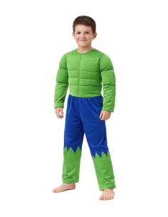 Costume di Forzuto Verde - di alta qualità, ideale per il carnevale, feste a tema ed eventi speciali.